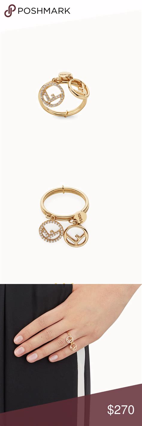 used fendi ring|Fendi rings size guide.